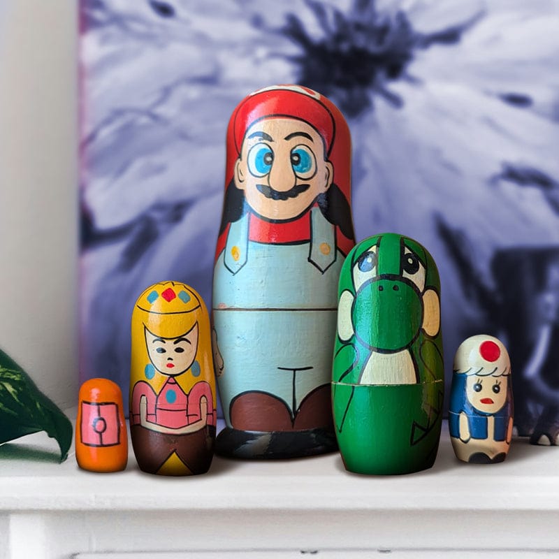 Mario Russian Nesting Dolls Set