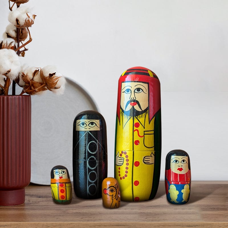 Arabian Family Russian Nesting Dolls Set