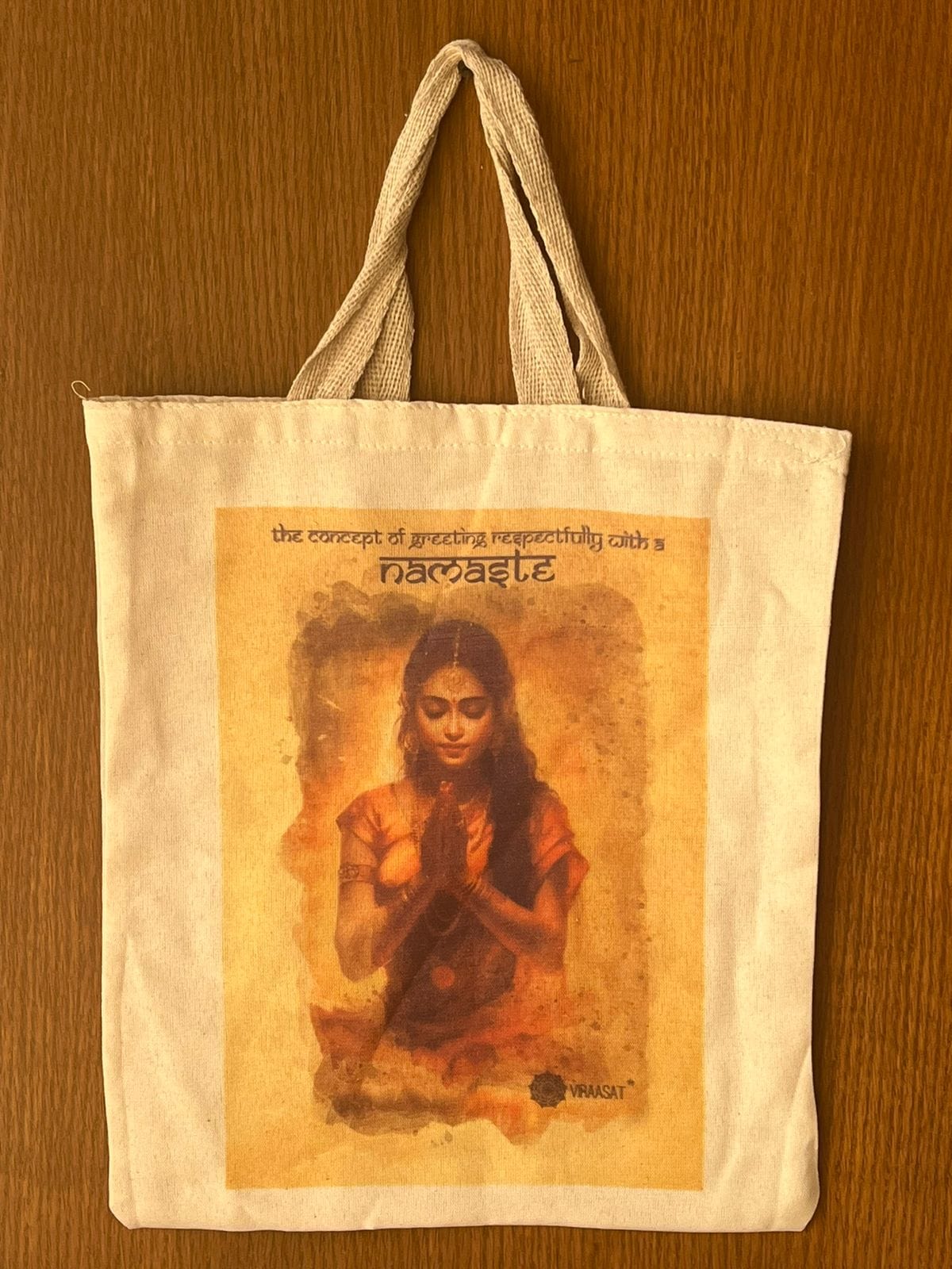 Namaste Tote Bag - Viraasat The Legacy