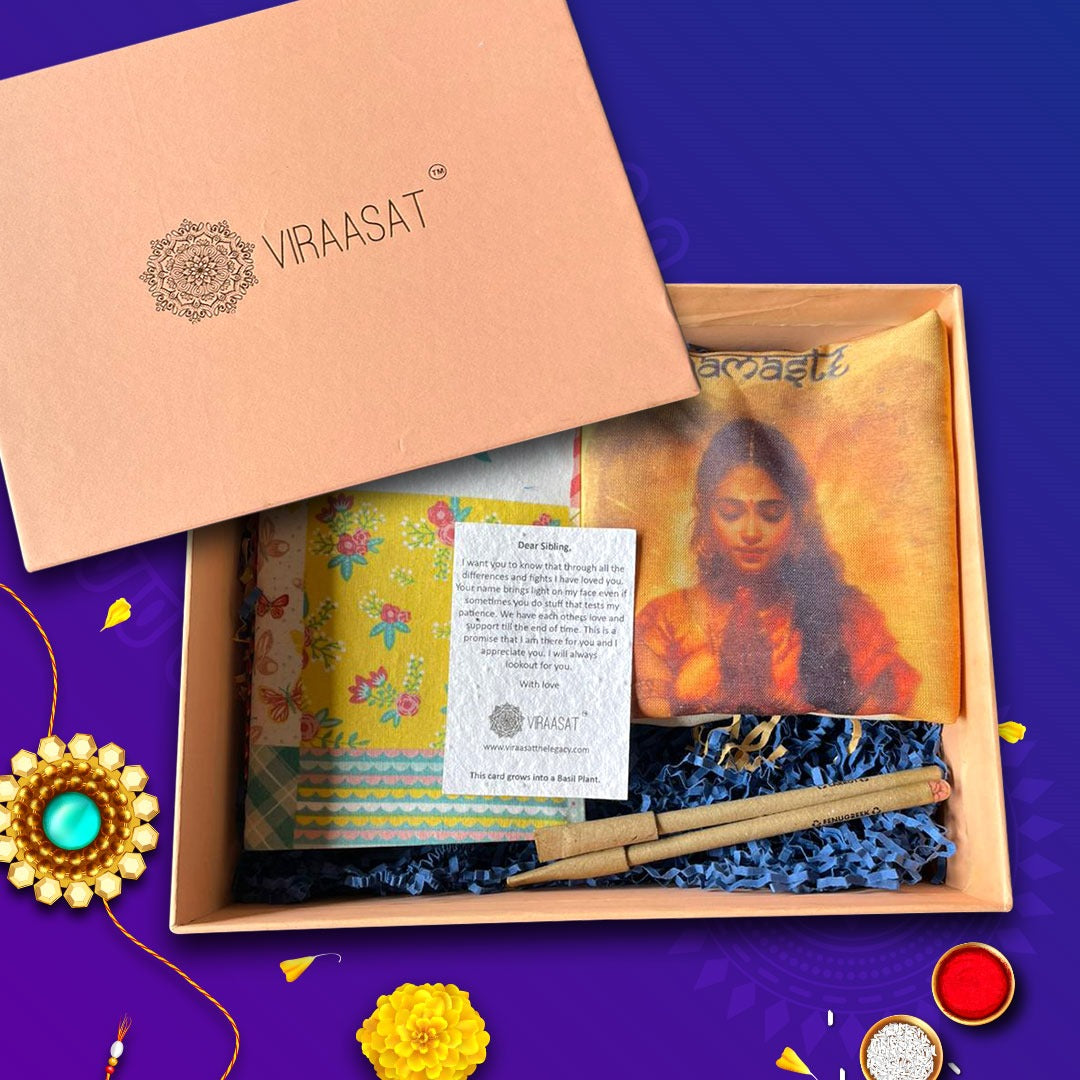 Viraasat's Rakhi Hamper: A Heartfelt Gift from Brother to his Sister