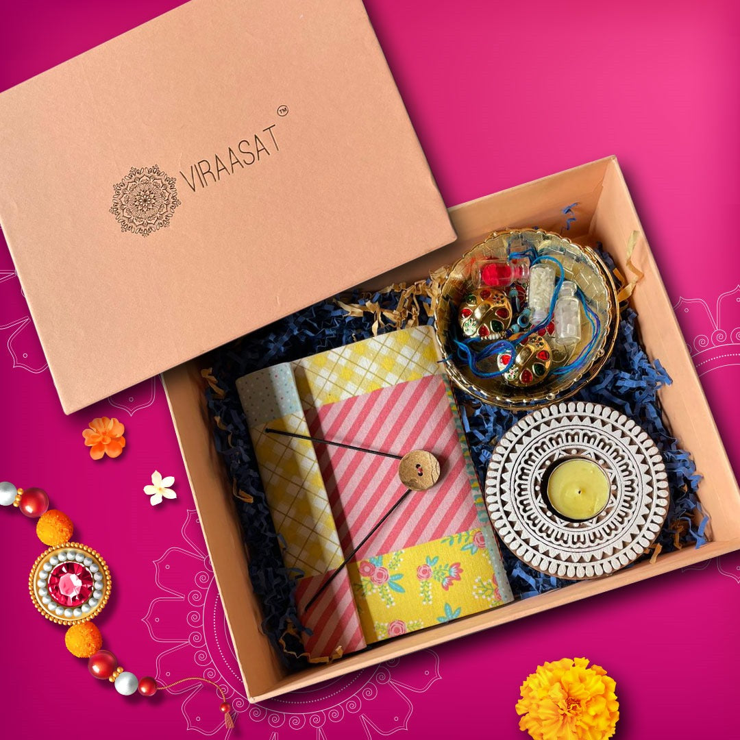 Viraasat's Rakhi Hamper: A cherished gift from a sister to her brother