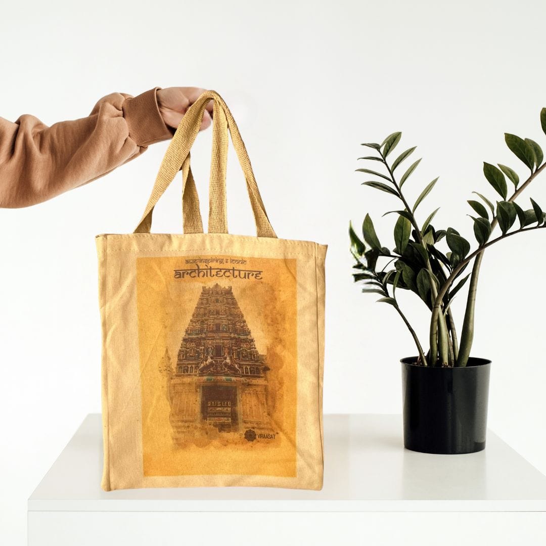 VIRAASAT’S ARCHITECTURE TOTE BAG (set of 5)