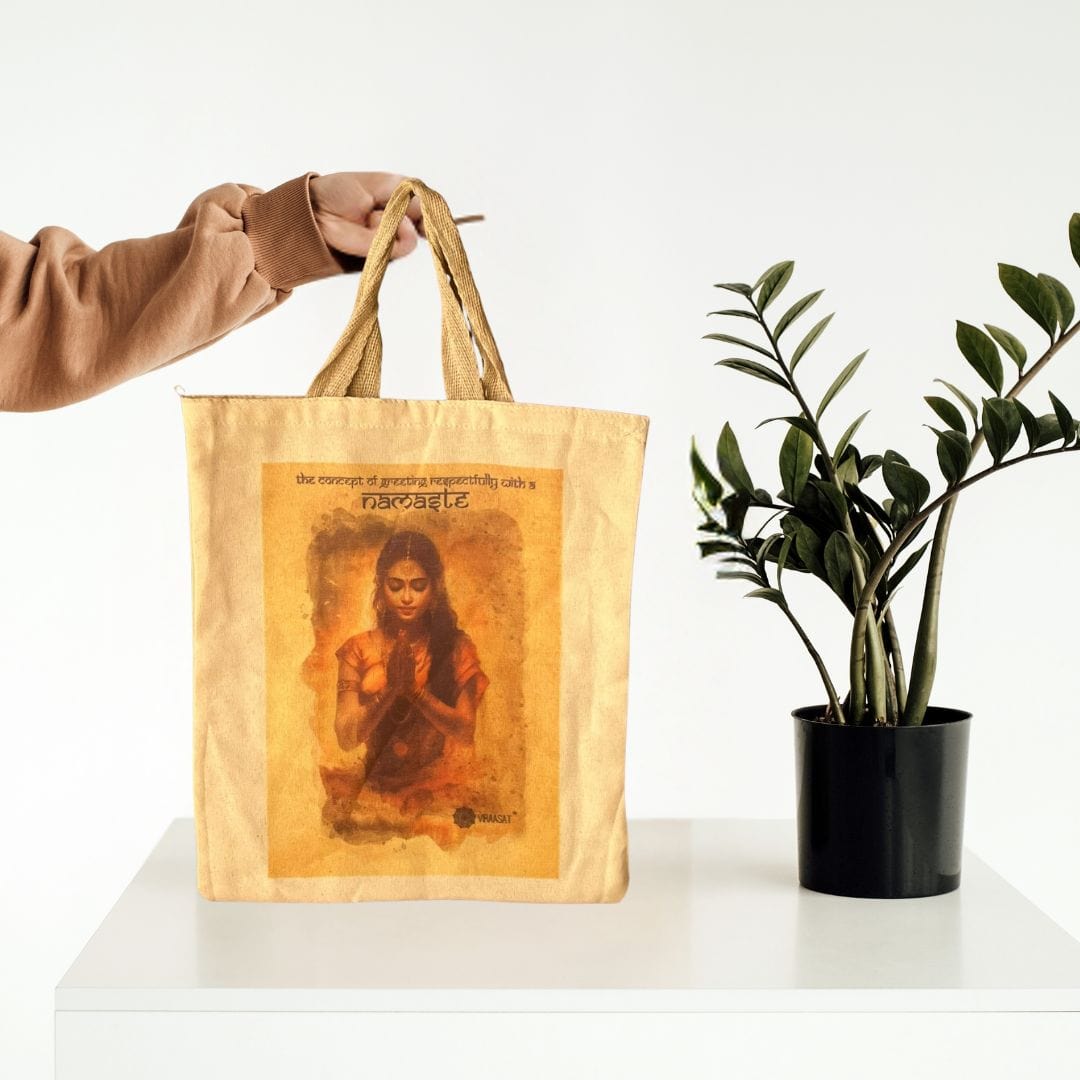 Namaste Tote Bag - Viraasat The Legacy (set of 5)