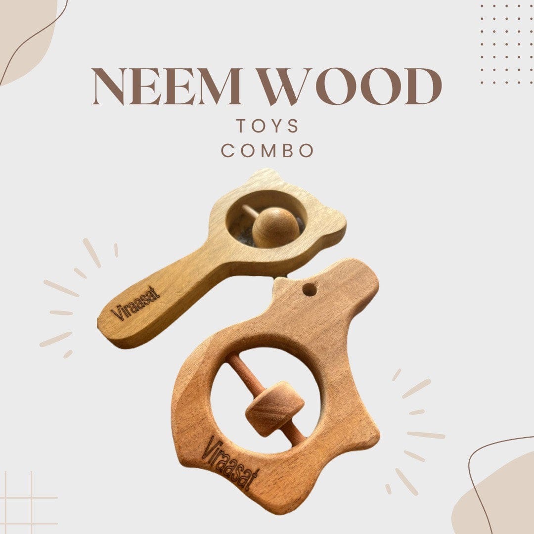 VIRAASAT’S NEEM WOOD TOYS FOR KIDS