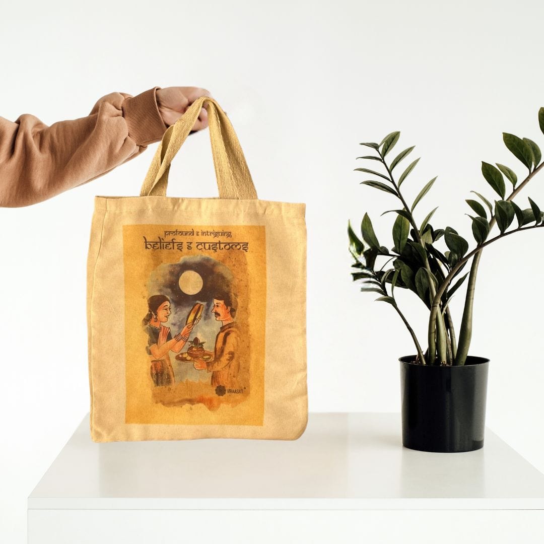 VIRAASAT’S BELIEFS & CUSTOMS TOTE BAG (set of 5)